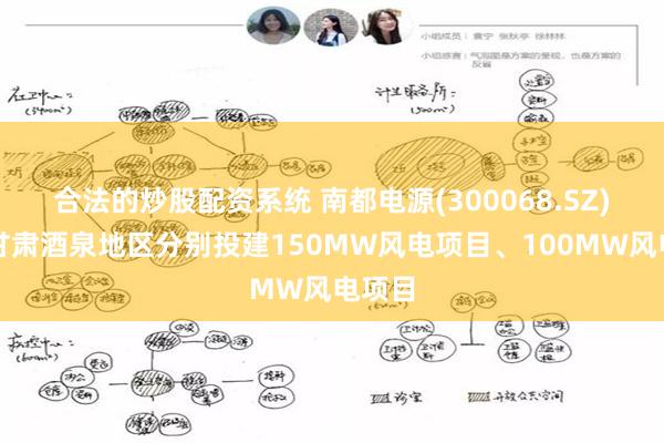 合法的炒股配资系统 南都电源(300068.SZ)拟在甘肃酒泉地区分别投建150MW风电项目、100MW风电项目